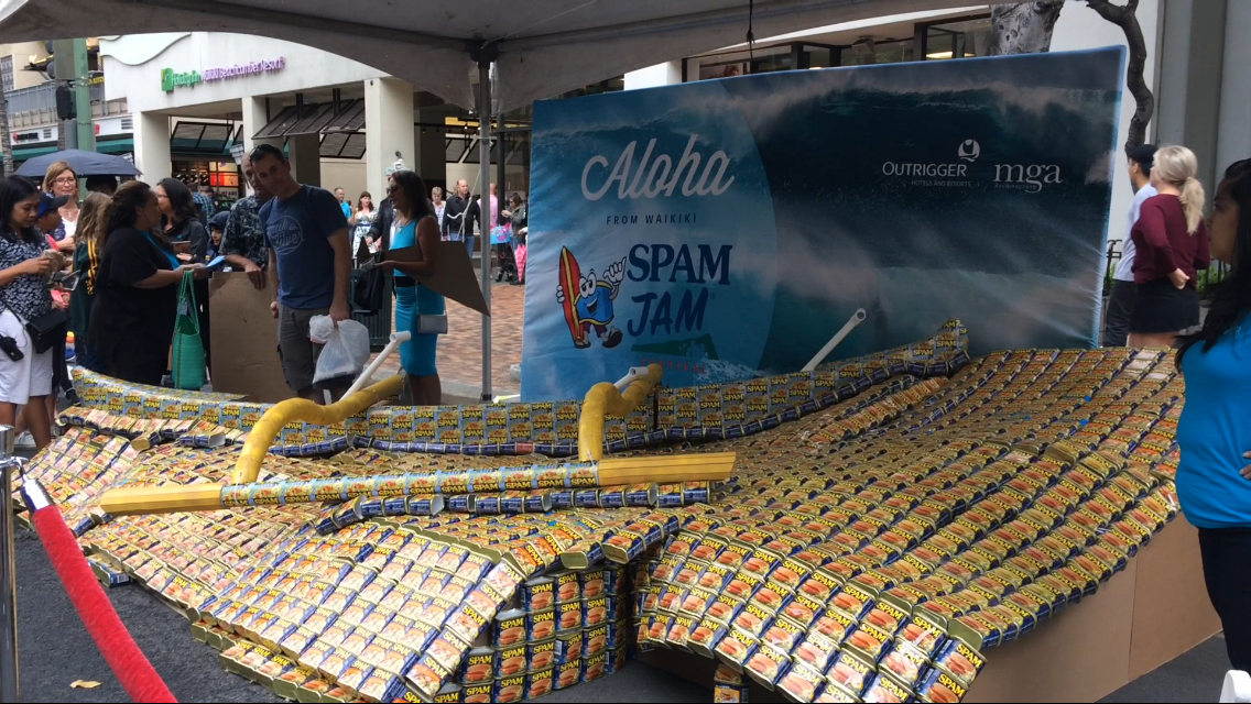 Spam Jam Canoe